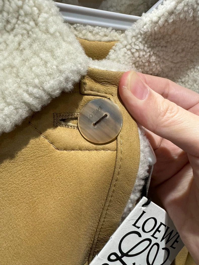 Loewe Loewe Shearling Short Coat 2022 Size US XS / EU 42 / 0 - 4 Thumbnail