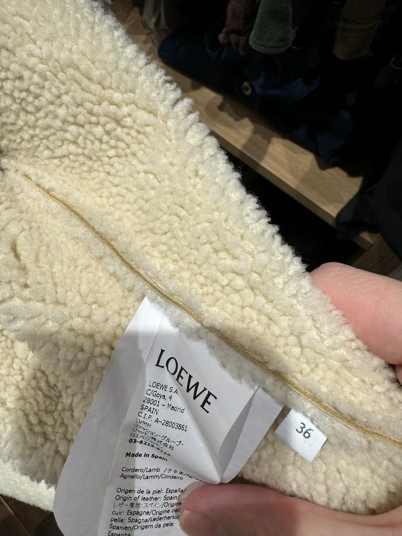 Loewe Loewe Shearling Short Coat 2022 Size US XS / EU 42 / 0 - 6 Thumbnail