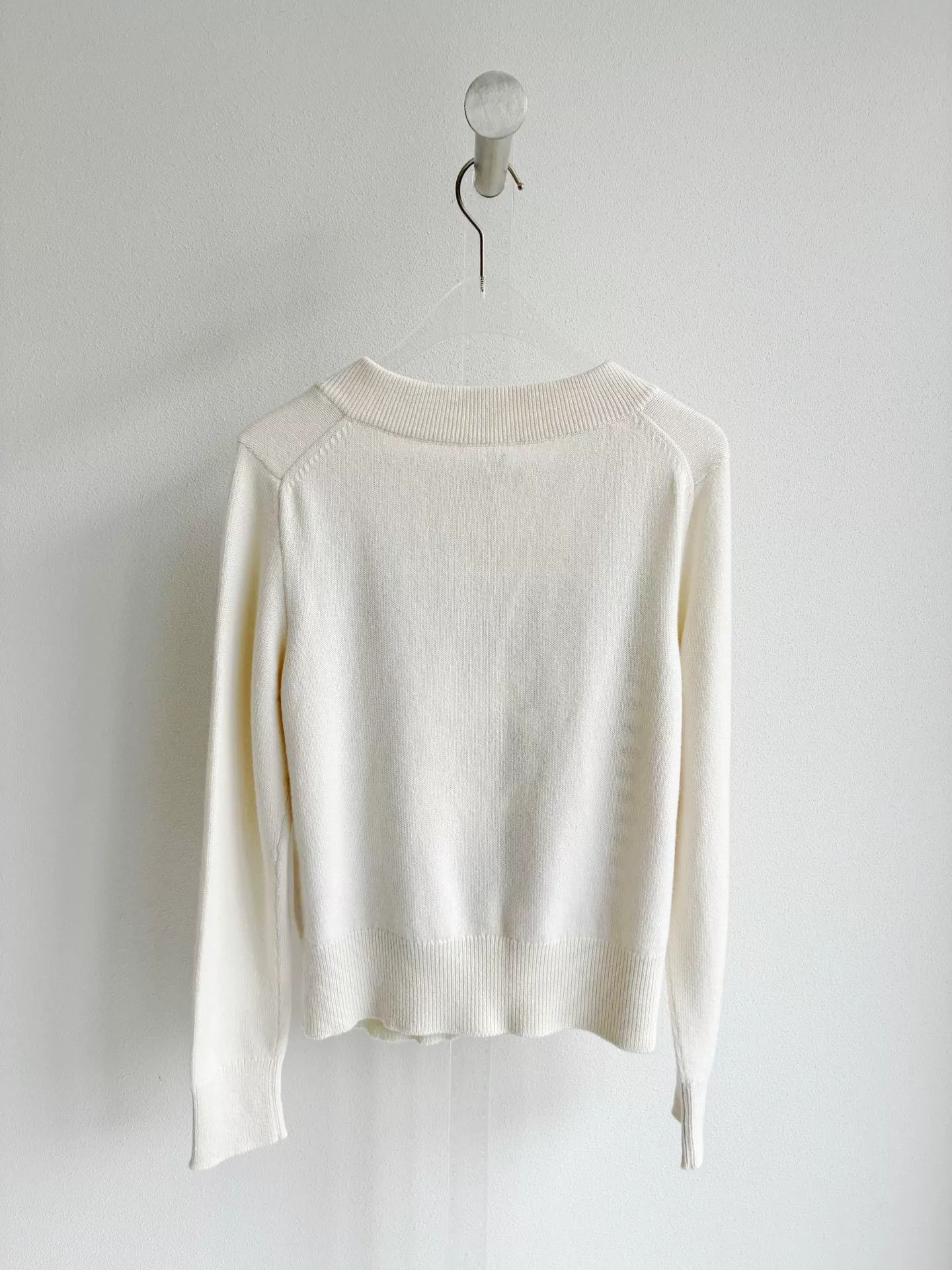Hermes Hermes Beige Cashmere Knit Sweater Size US M / EU 48-50 / 2 - 2 Thumbnail