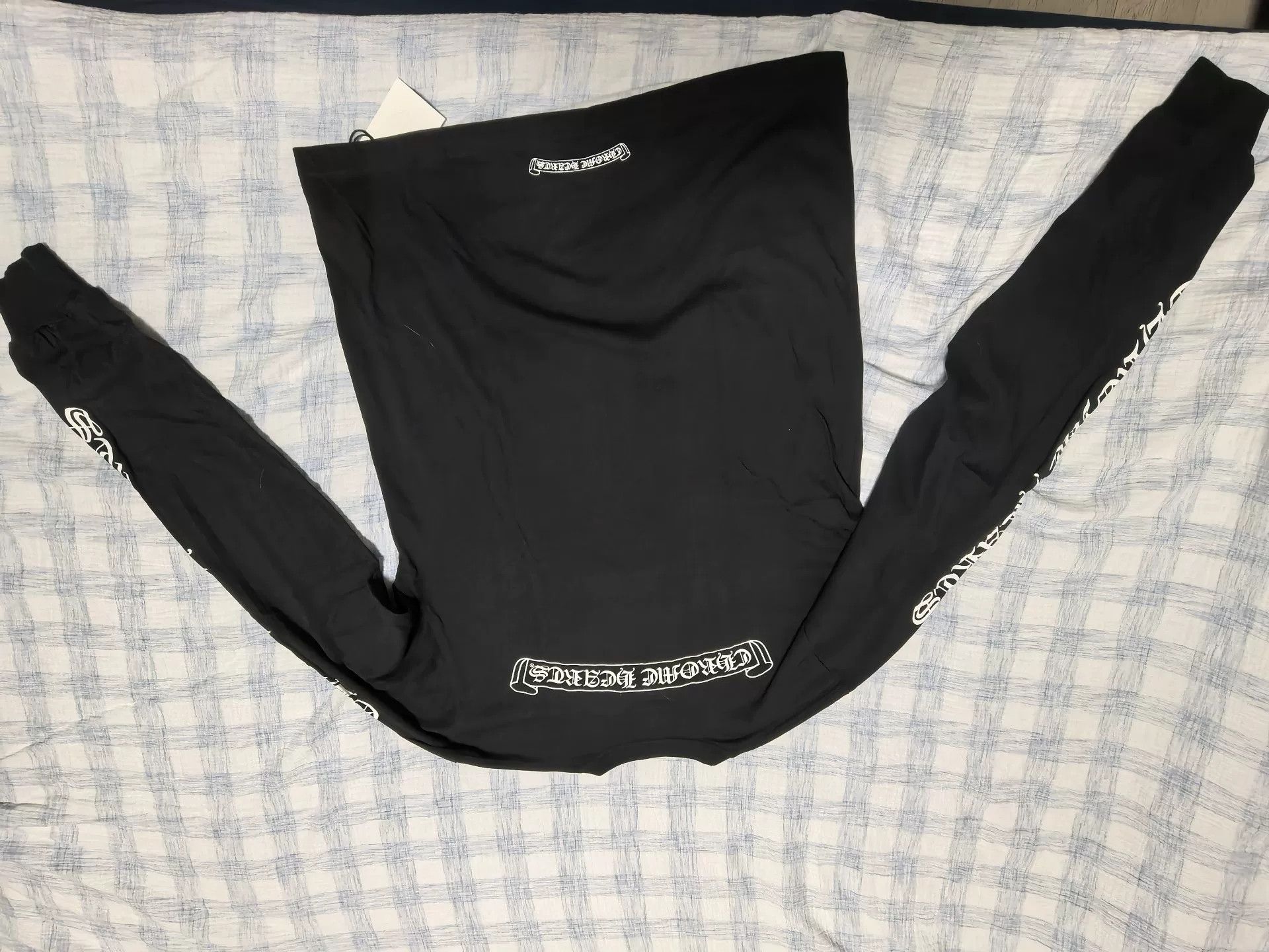 Chrome Hearts Chrome Hearts Letter Print Long Sleeve T-Shirt Size US L / EU 52-54 / 3 - 4 Thumbnail