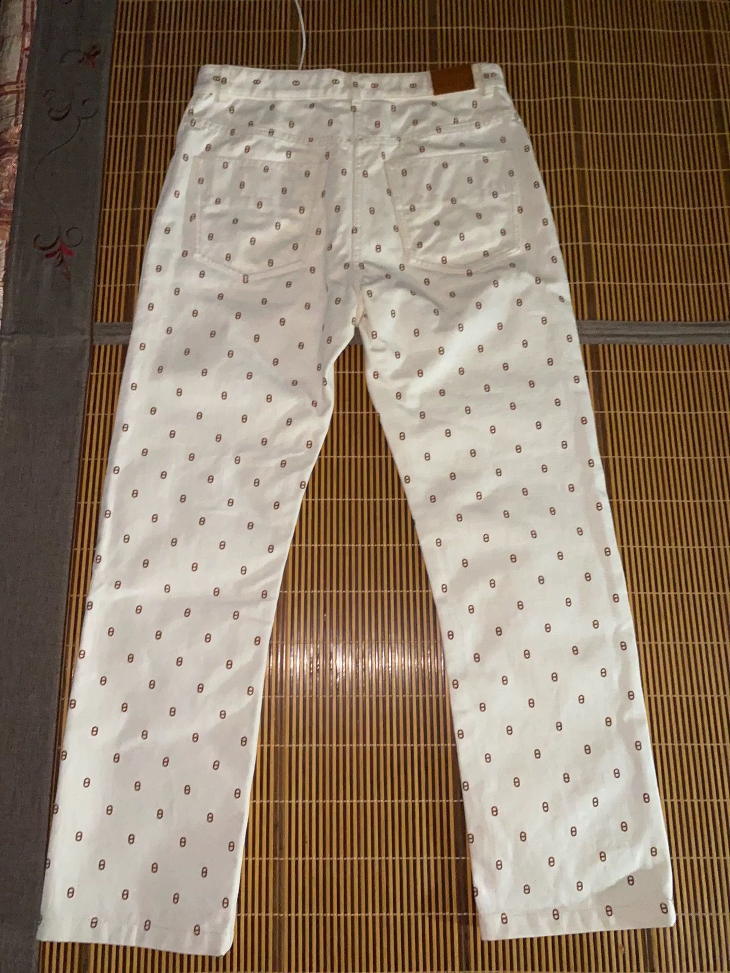 Hermes Hermes All-Over Pig Nose LOGO Jeans Size US 38 / EU 54 - 2 Thumbnail