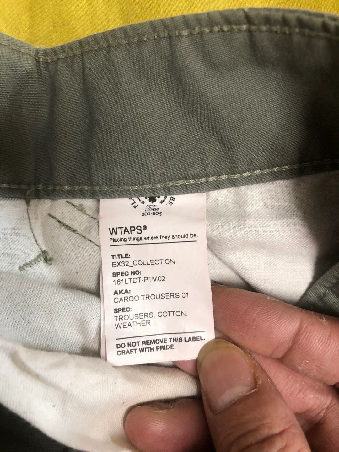 Wtaps WTAPS Cargo Trousers 01 16SS Fire Resistant Size US 32 / EU 48 - 5 Thumbnail