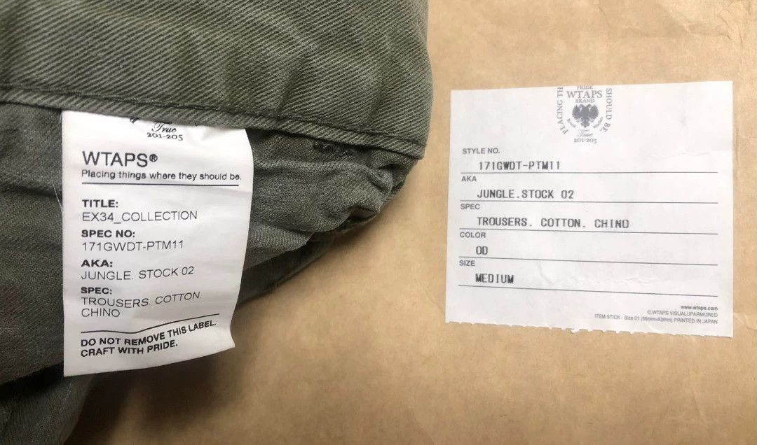 Wtaps WTAPS Jungle.Stock 17SS Olive Drab Pants Size US 28 / EU 44 - 9 Thumbnail