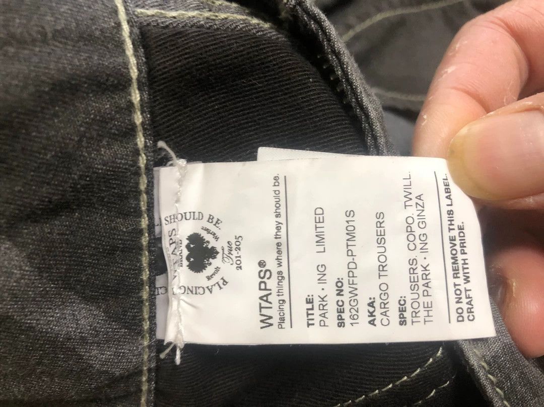 Wtaps WTAPS x FPAR Black Camo Pants Size US 30 / EU 46 - 8 Thumbnail
