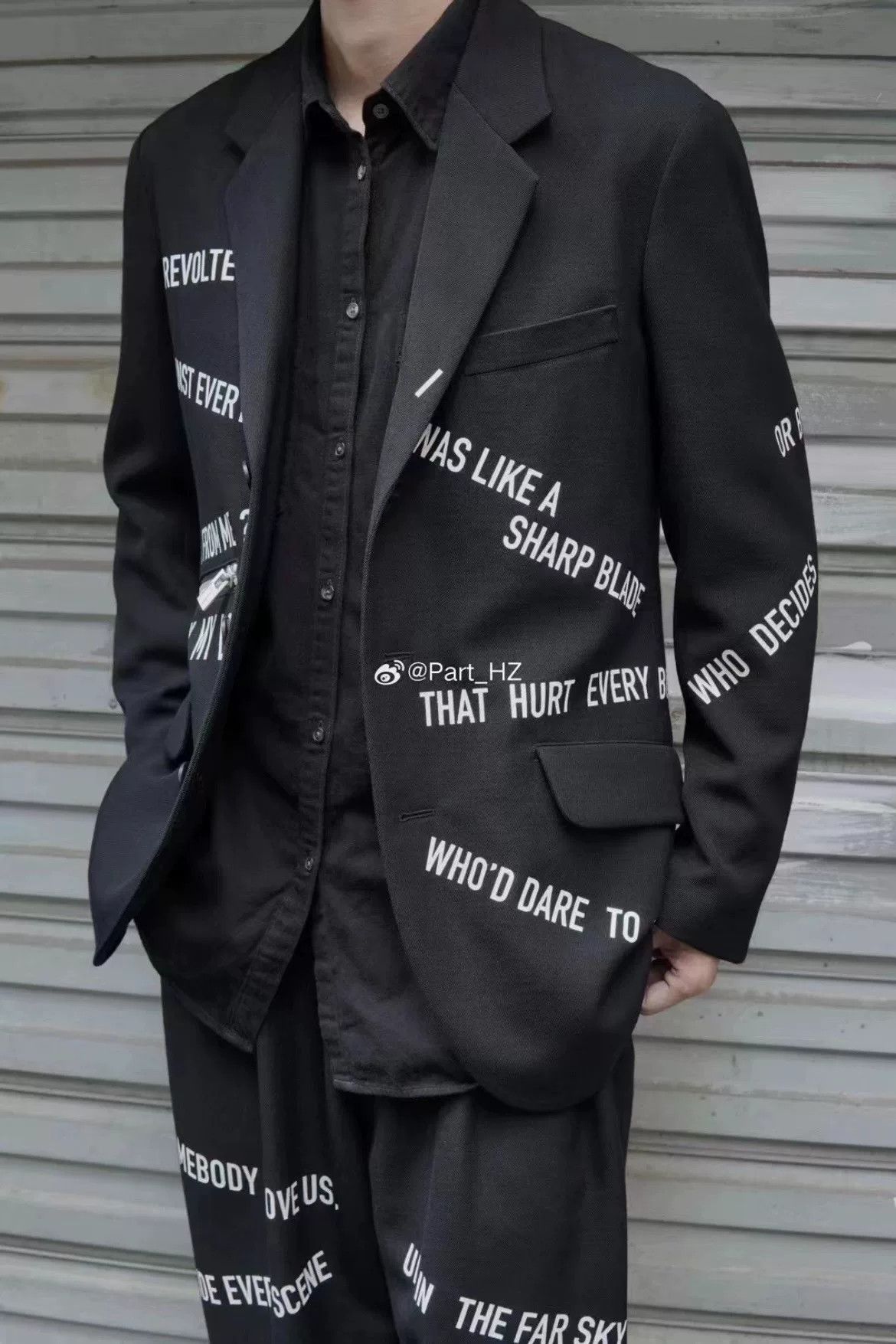 Yohji Yamamoto Yohji Yamamoto 21AW Zip-Up Blazer Size US L / EU 52-54 / 3 - 7 Thumbnail