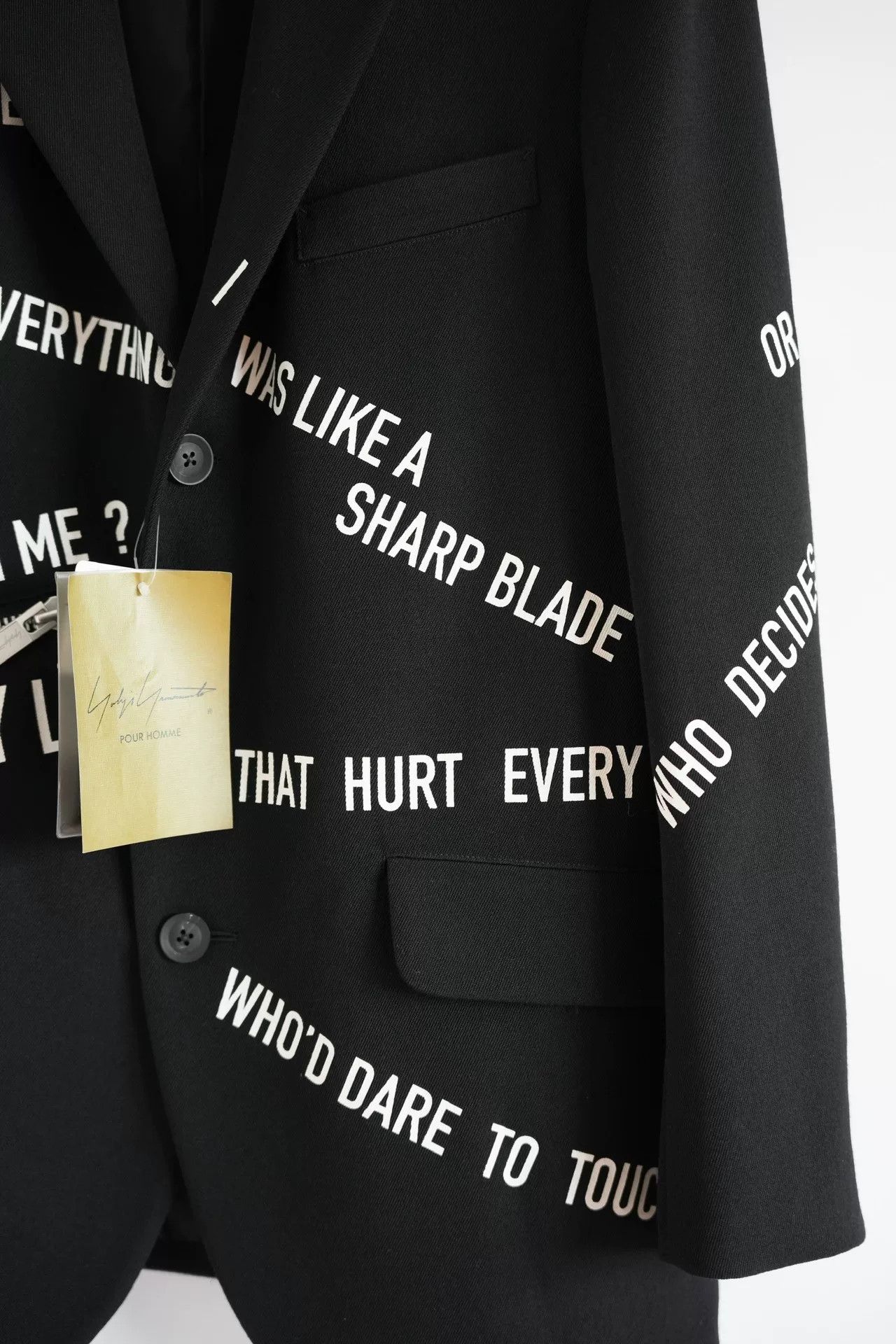 Yohji Yamamoto Yohji Yamamoto 21AW Zip-Up Blazer Size US L / EU 52-54 / 3 - 5 Thumbnail