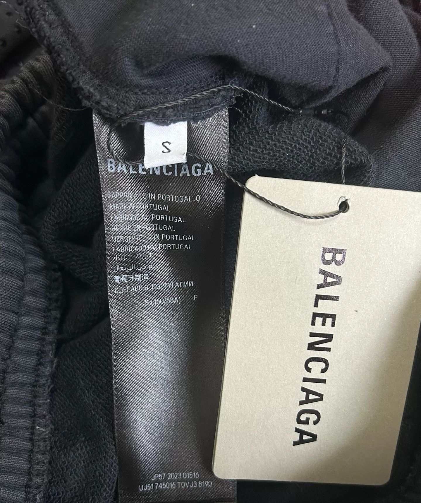 Balenciaga Balenciaga Rhinestone Embellished Wide-Leg Pants Size US 26 / EU 42 - 4 Thumbnail