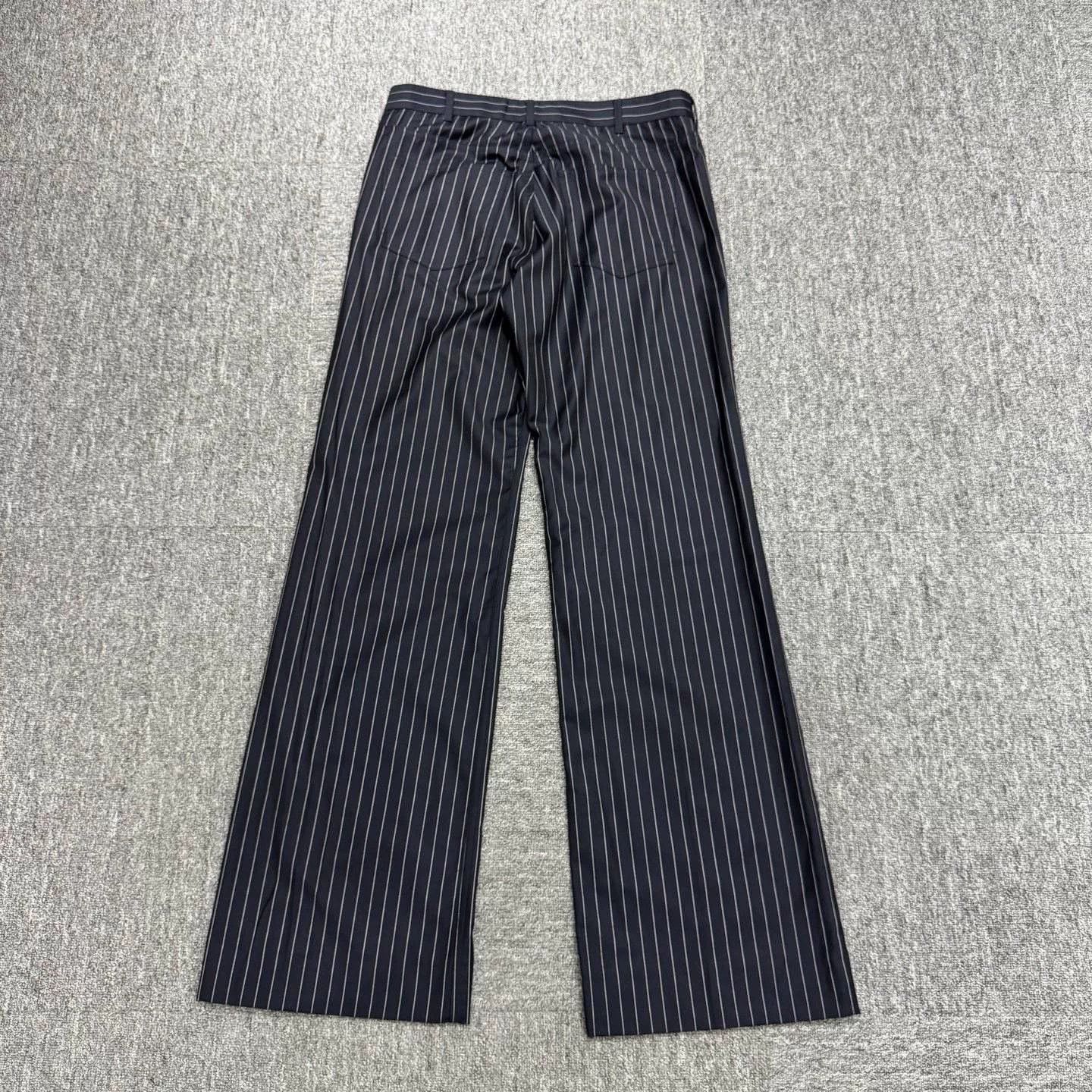 Balenciaga Balenciaga Striped Wool Casual Pants Size US 38 / EU 54 - 5 Thumbnail