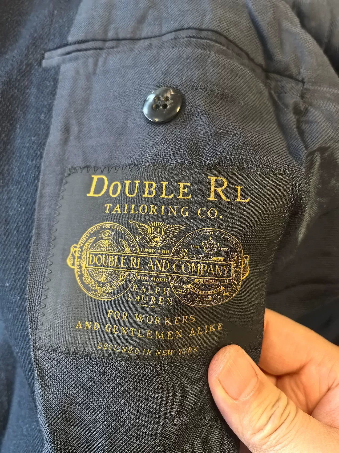 RRL Ralph Lauren RRL Handmade Formal Suit Italy Size US L / EU 52-54 / 3 - 7 Thumbnail