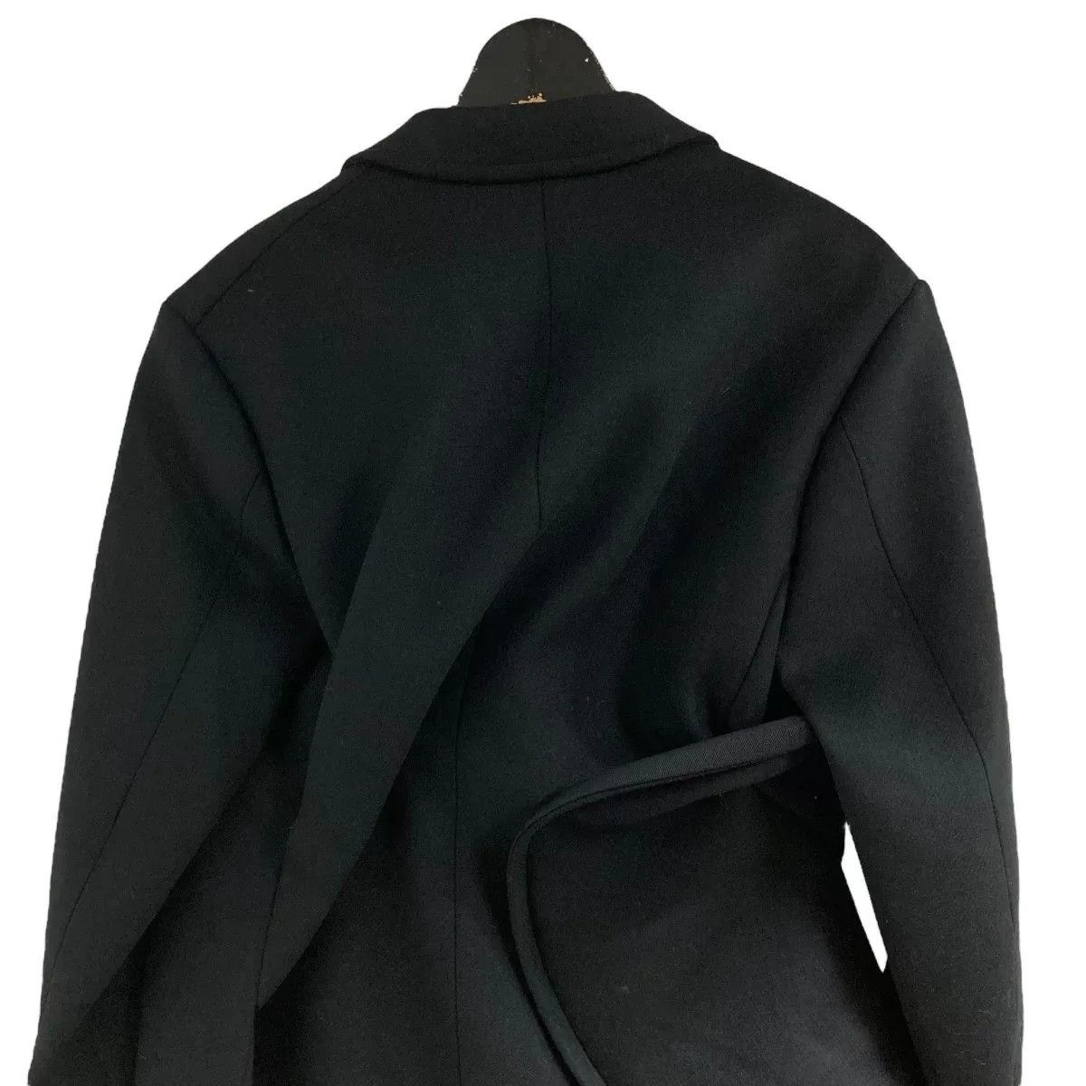 Junya Watanabe junya watanabe cdg black wool blend coat Size US XS / EU 42 / 0 - 4 Thumbnail