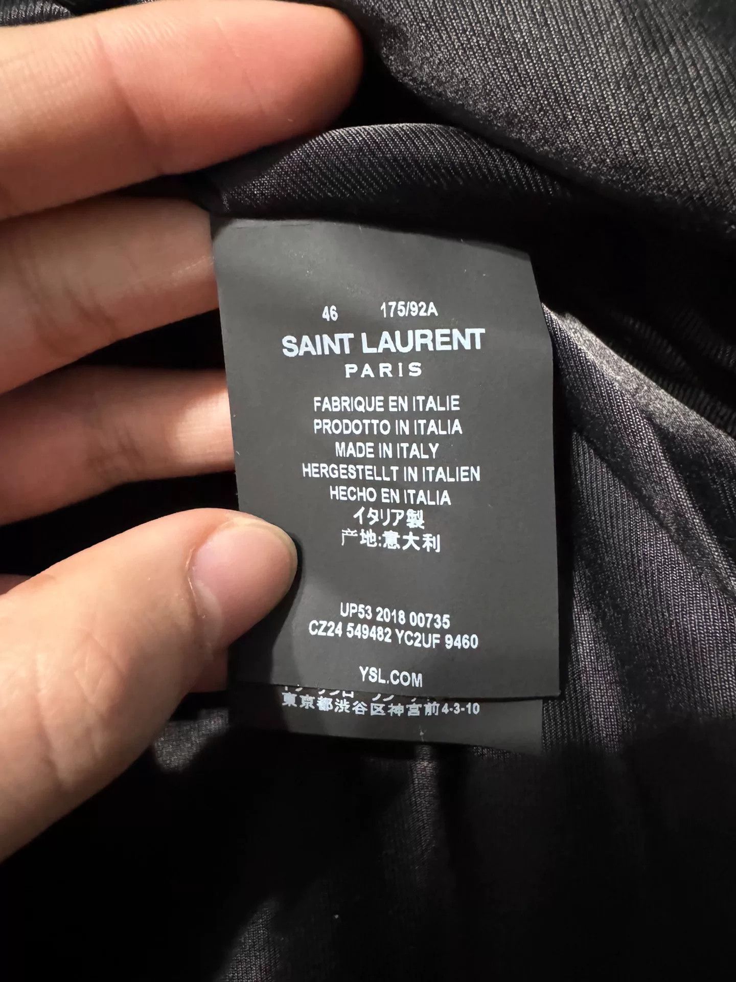 Saint Laurent Paris saint laurent vintage style leather jacket Size US L / EU 52-54 / 3 - 5 Thumbnail