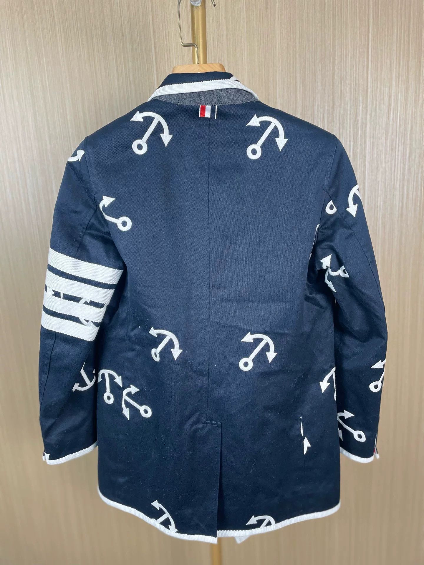 Thom Browne thom browne anchor print blazer jacket Size US M / EU 48-50 / 2 - 2 Thumbnail