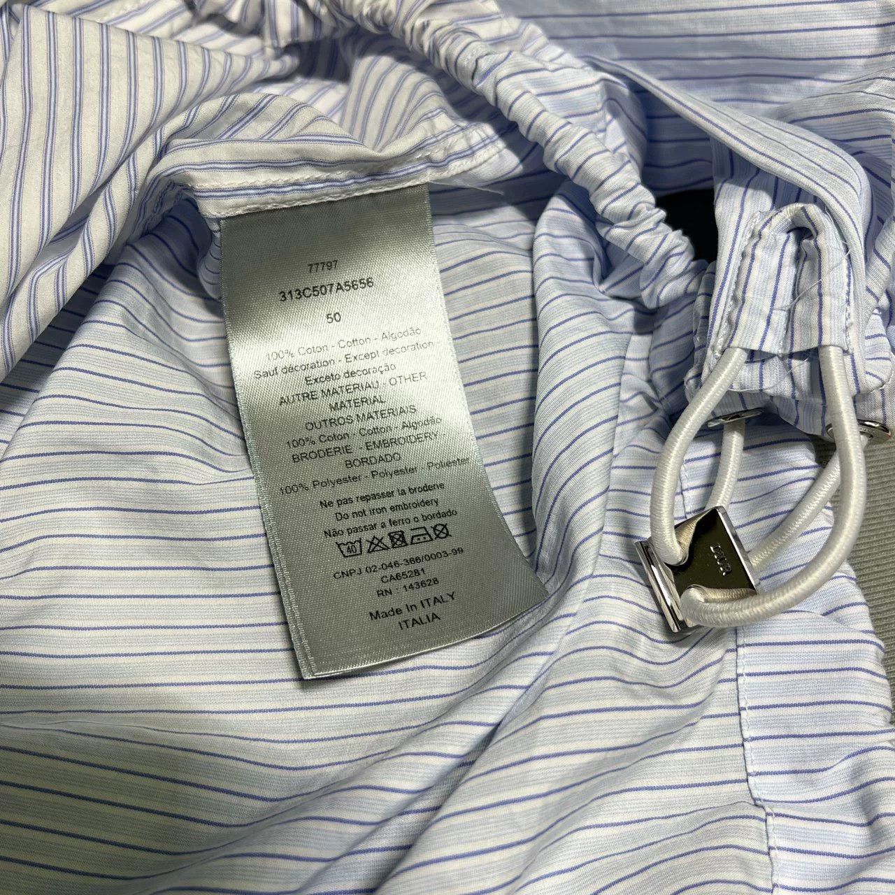 Dior Dior Striped Half-Zip Jacket Size 50 Size US L / EU 52-54 / 3 - 5 Thumbnail
