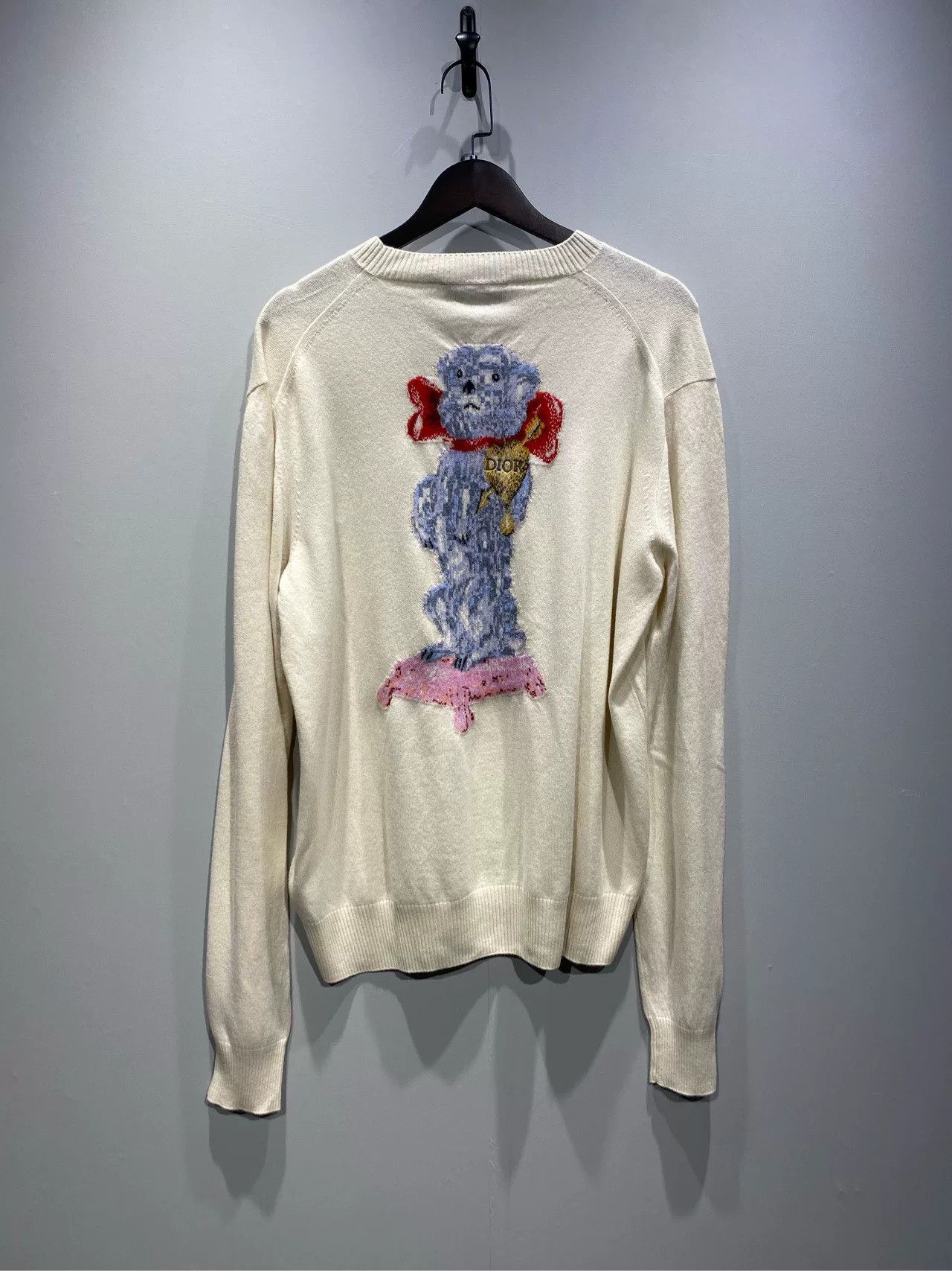 Dior dior fw24 round neck cashmere sweater Size US L / EU 52-54 / 3 - 2 Thumbnail
