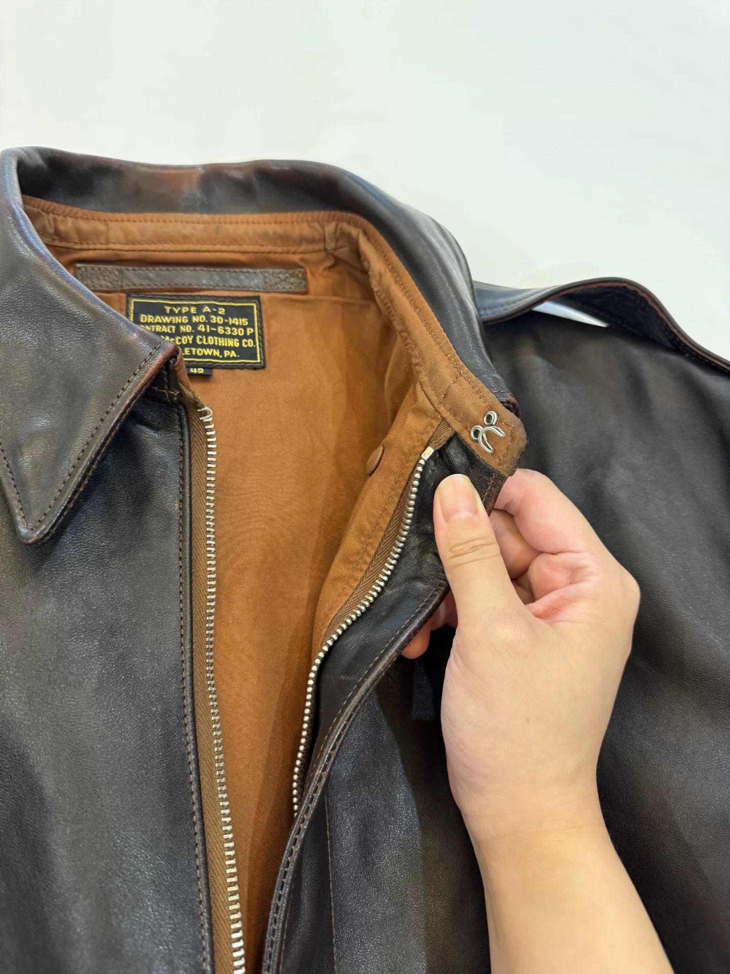The Real McCoy's real mccoy type a-2 canyon red jacket Size US L / EU 52-54 / 3 - 2 Thumbnail