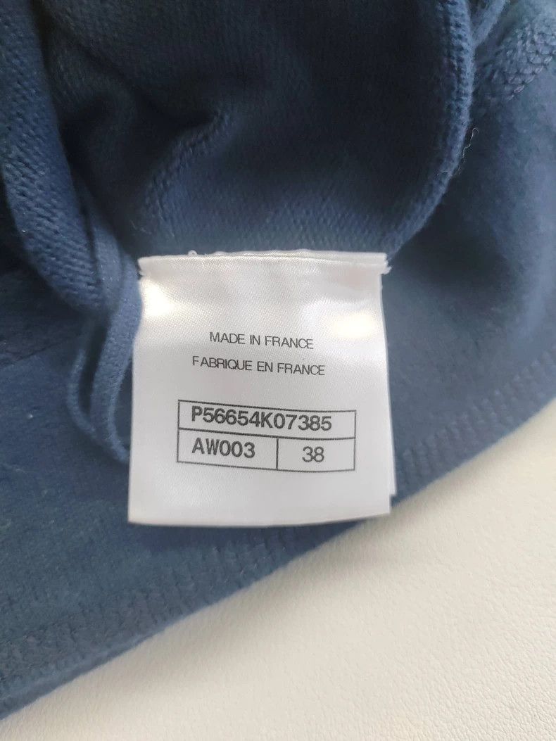 Chanel Chanel Navy Blue Knit Dress Size US S / EU 44-46 / 1 - 4 Thumbnail