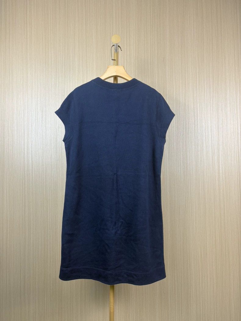 Chanel Chanel Navy Blue Knit Dress Size US S / EU 44-46 / 1 - 2 Thumbnail