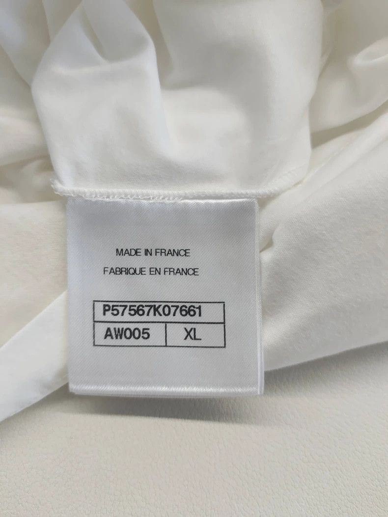 Chanel Chanel White Short Sleeve Dress XL Size XL / US 12-14 / IT 48-50 - 4 Thumbnail