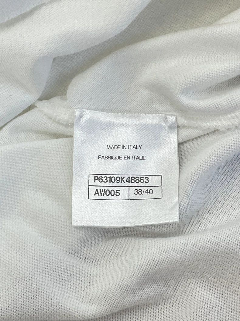 Chanel Chanel White Logo Cutout Short-Sleeve Top Size US M / EU 48-50 / 2 - 5 Thumbnail