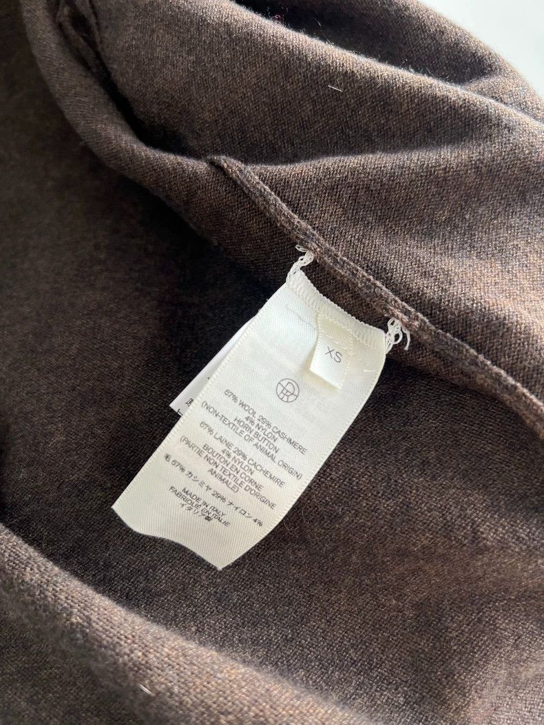 The Row The Row Brown Cardigan XS New Size US XS / EU 42 / 0 - 5 Thumbnail