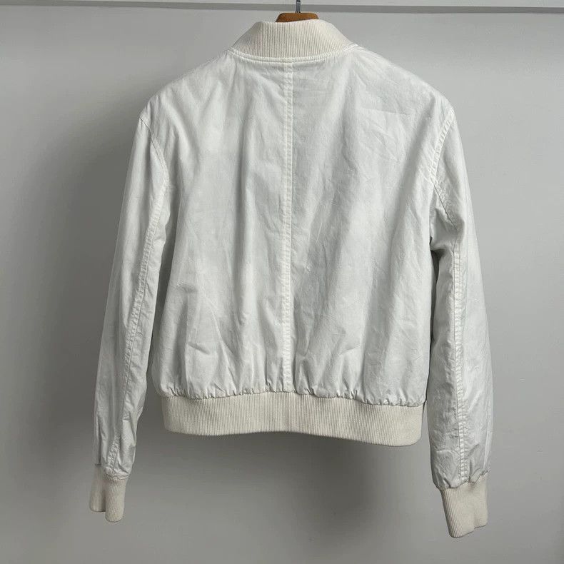 Hermes Hermes White Crewneck Baseball Jacket Size US S / EU 44-46 / 1 - 2 Thumbnail