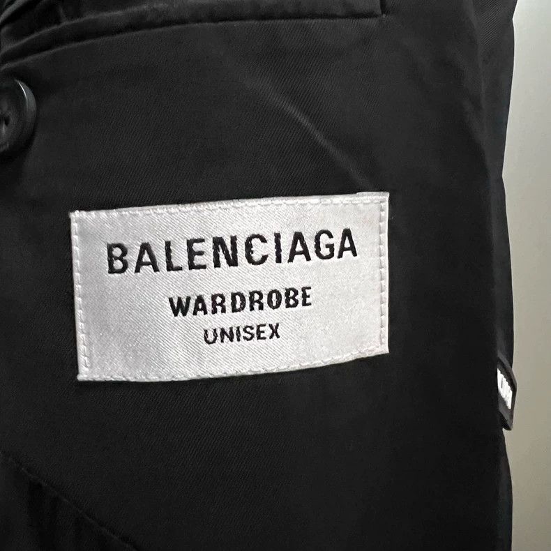 Balenciaga Balenciaga Black Logo Blazer Size 34 Size US XXS / EU 40 - 4 Thumbnail
