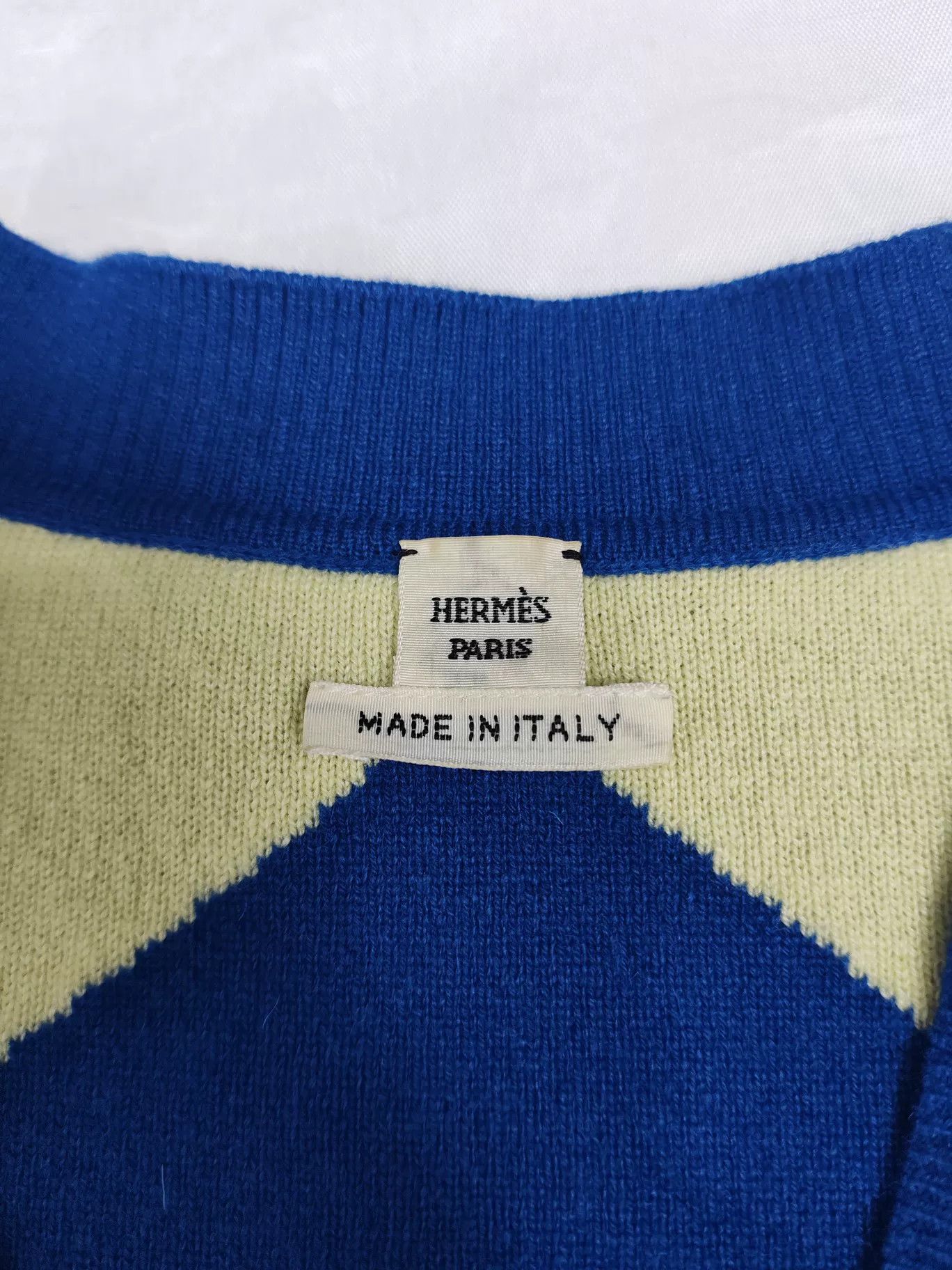 Hermes Hermes Blue Limited Print Sweater Size US S / EU 44-46 / 1 - 6 Thumbnail