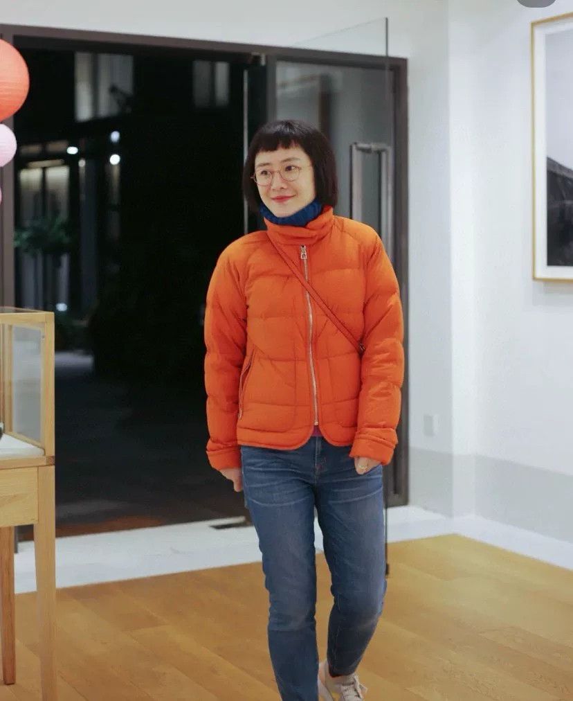 Hermes Hermes Orange Down Jacket XS Size US XS / EU 42 / 0 - 7 Thumbnail