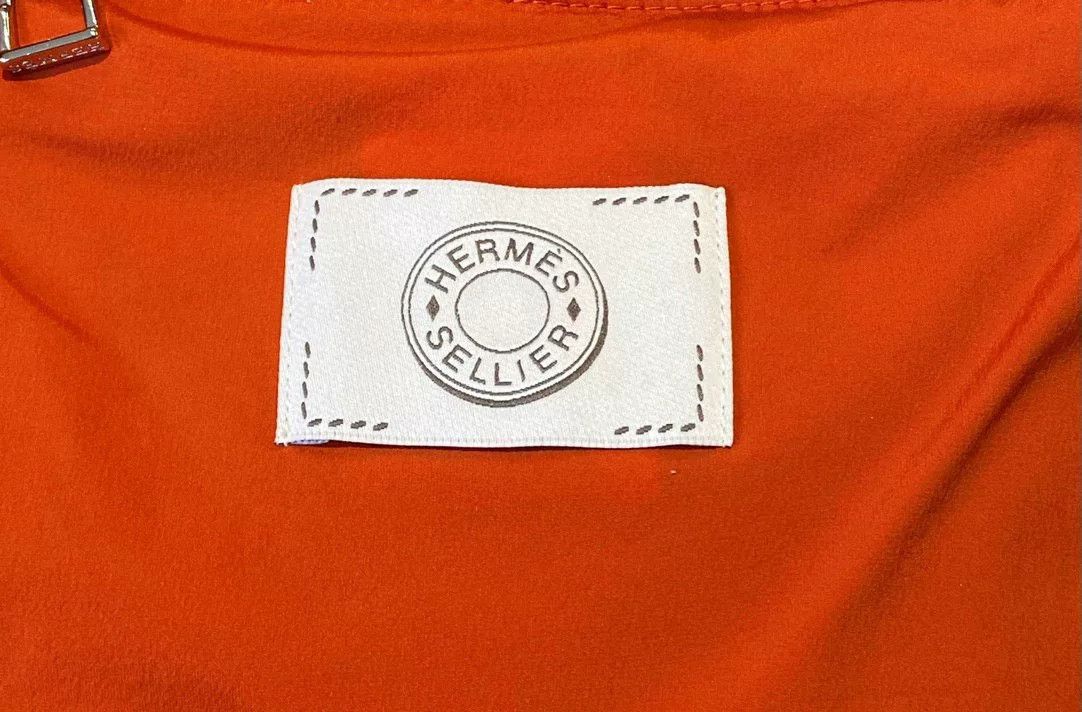 Hermes Hermes Orange Down Jacket XS Size US XS / EU 42 / 0 - 5 Thumbnail