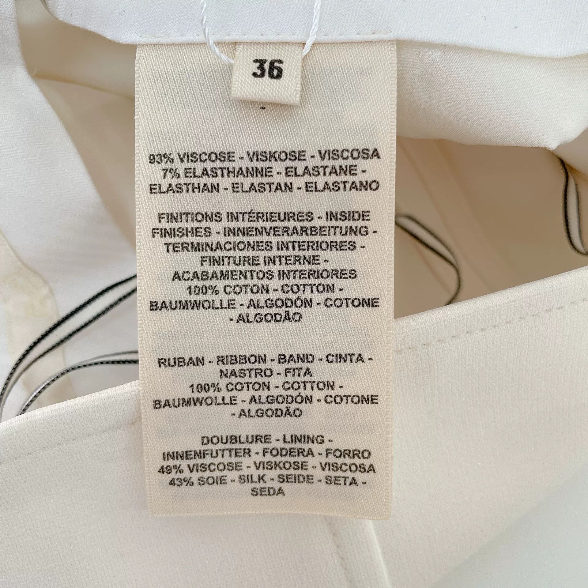 Hermes Hermes Beige Pleated Midi Skirt Size US 36 / EU 52 - 7 Thumbnail