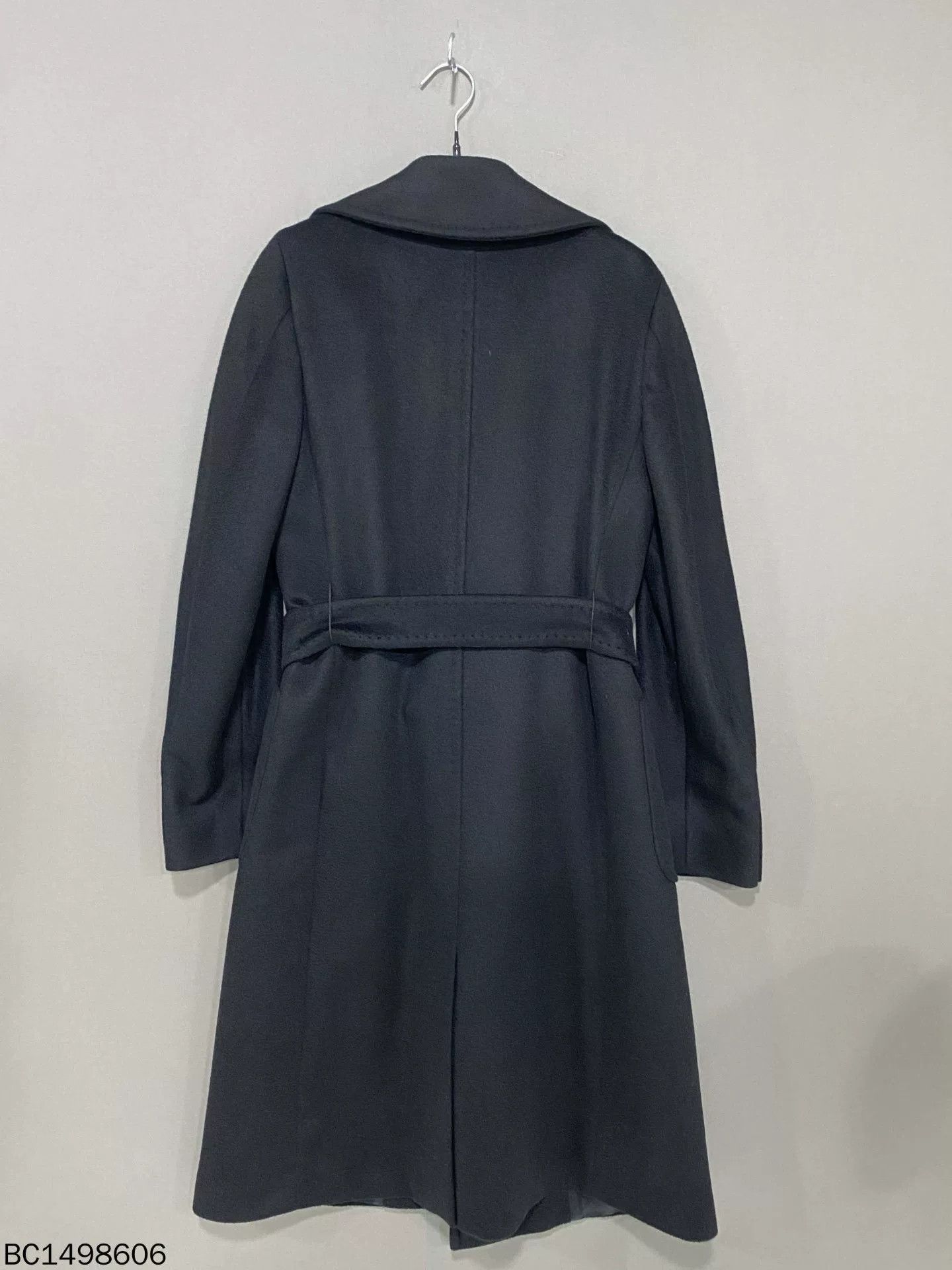 Max Mara maxmara black long cashmere coat Size US M / EU 48-50 / 2 - 3 Thumbnail