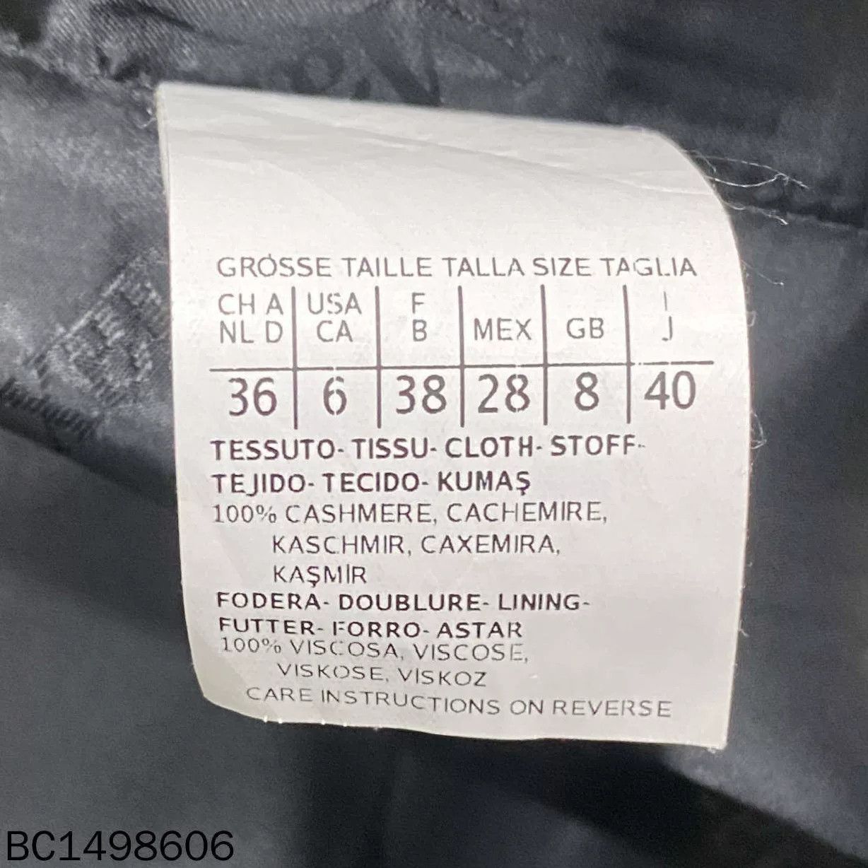 Max Mara maxmara black long cashmere coat Size US M / EU 48-50 / 2 - 5 Thumbnail