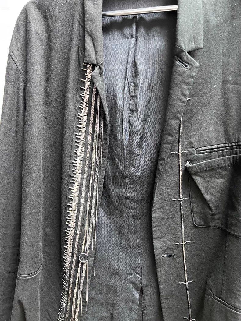 Haider Ackermann Haider Ackermann Beaded Chain Robe Blazer L Size US L / EU 52-54 / 3 - 5 Thumbnail
