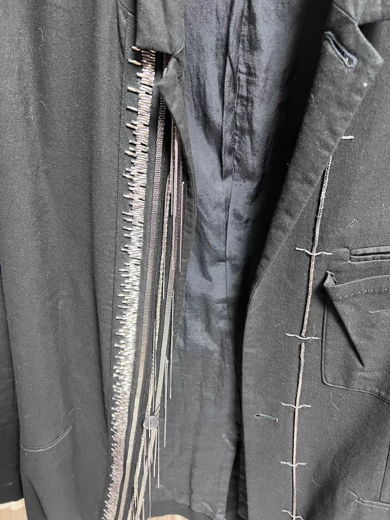 Haider Ackermann Haider Ackermann Beaded Chain Robe Blazer L Size US L / EU 52-54 / 3 - 9 Thumbnail