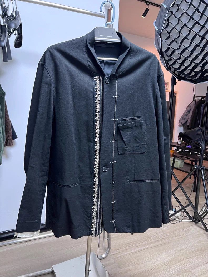 Haider Ackermann Haider Ackermann Beaded Chain Robe Blazer L Size US L / EU 52-54 / 3 - 2 Thumbnail