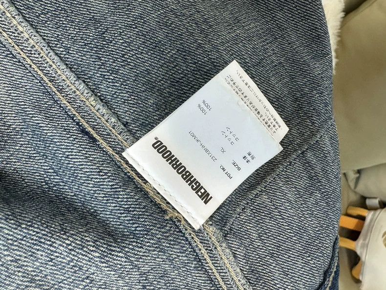 Neighborhood NBHD SAVAGE DENIM TYPE-1 JACKET Size US XL / EU 56 / 4 - 5 Thumbnail