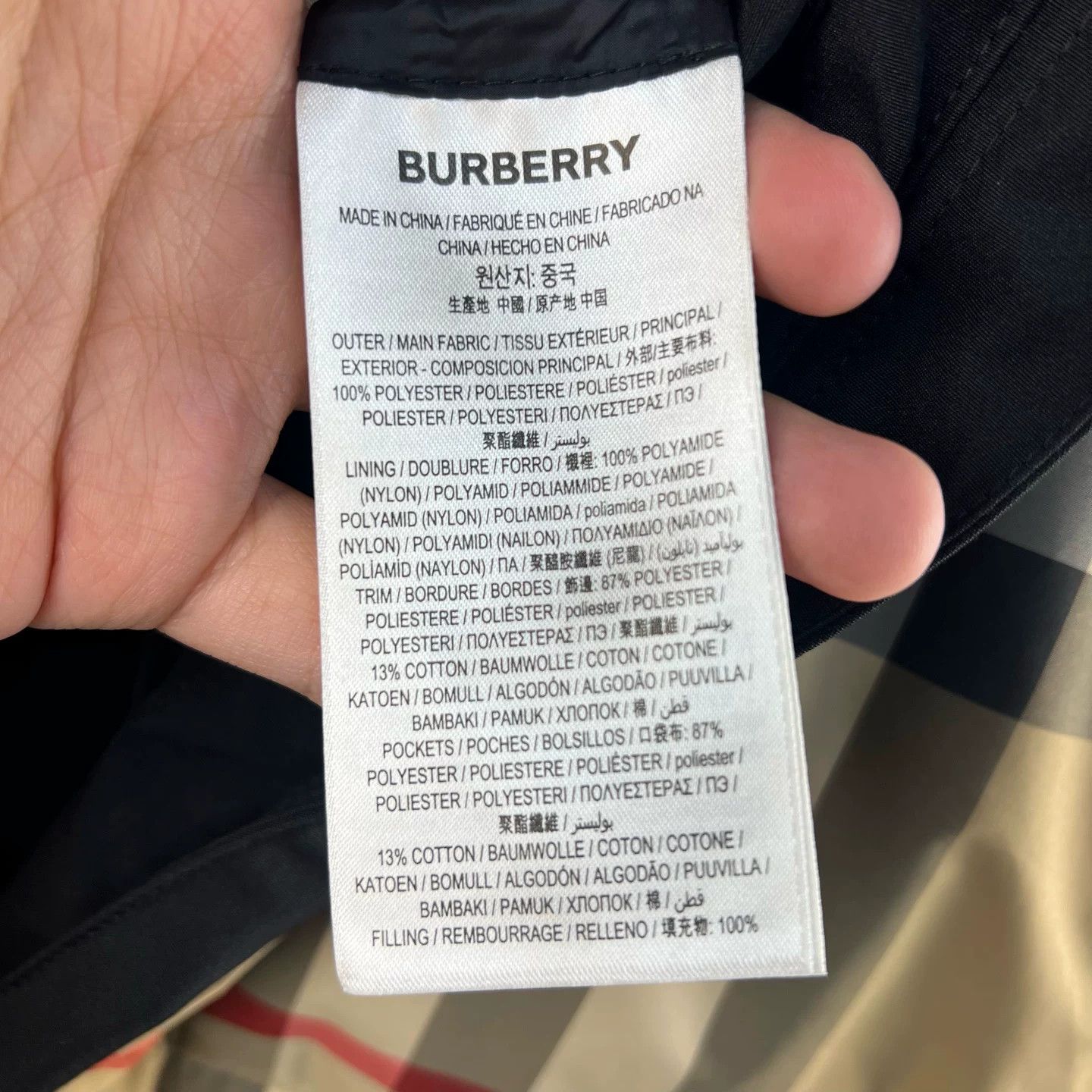 Burberry Burberry Checked Stand-Collar Down Vest Size US XL / EU 56 / 4 - 5 Thumbnail