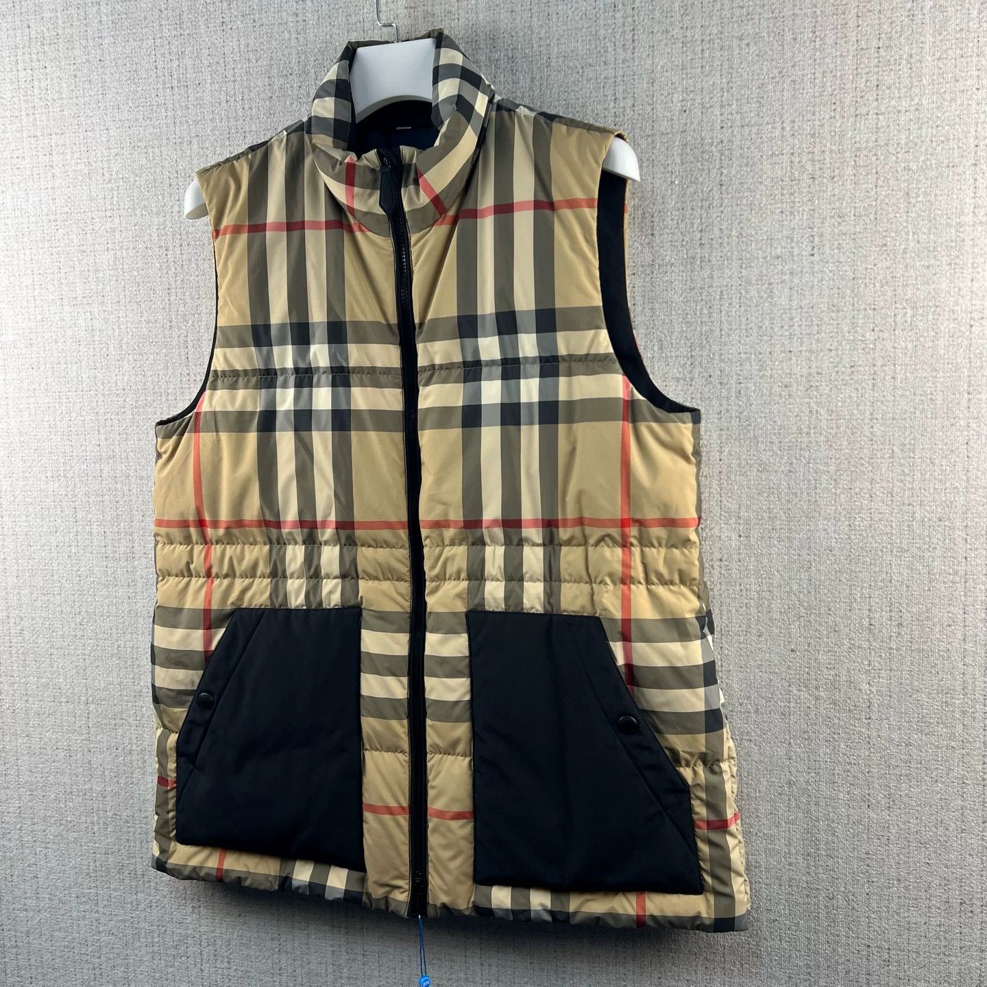 Burberry Burberry Checked Stand-Collar Down Vest Size US XL / EU 56 / 4 - 3 Thumbnail