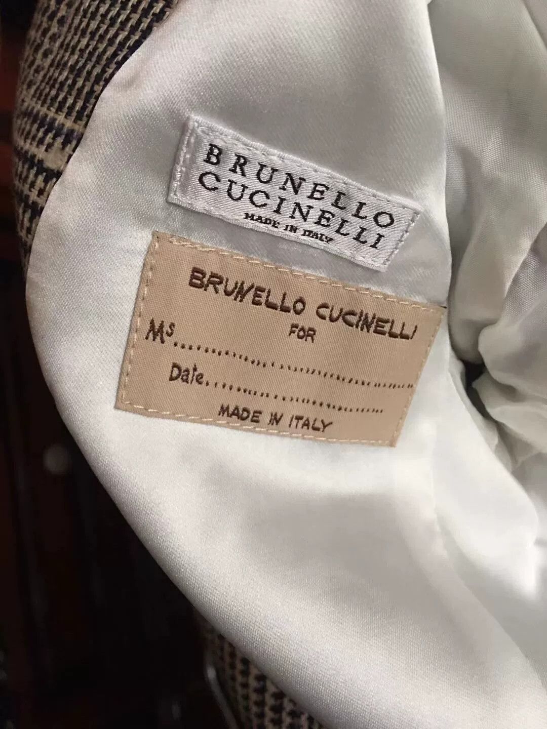 Brunello Cucinelli Brunello Cucinelli Wool Weave Blazer Size US XS / EU 42 / 0 - 5 Thumbnail