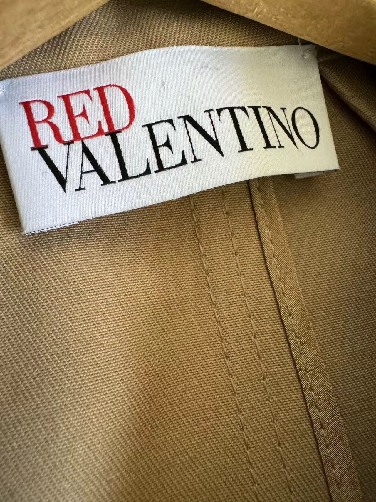 Valentino RED VALENTINO Beige Trench Coat Size US XS / EU 42 / 0 - 2 Thumbnail