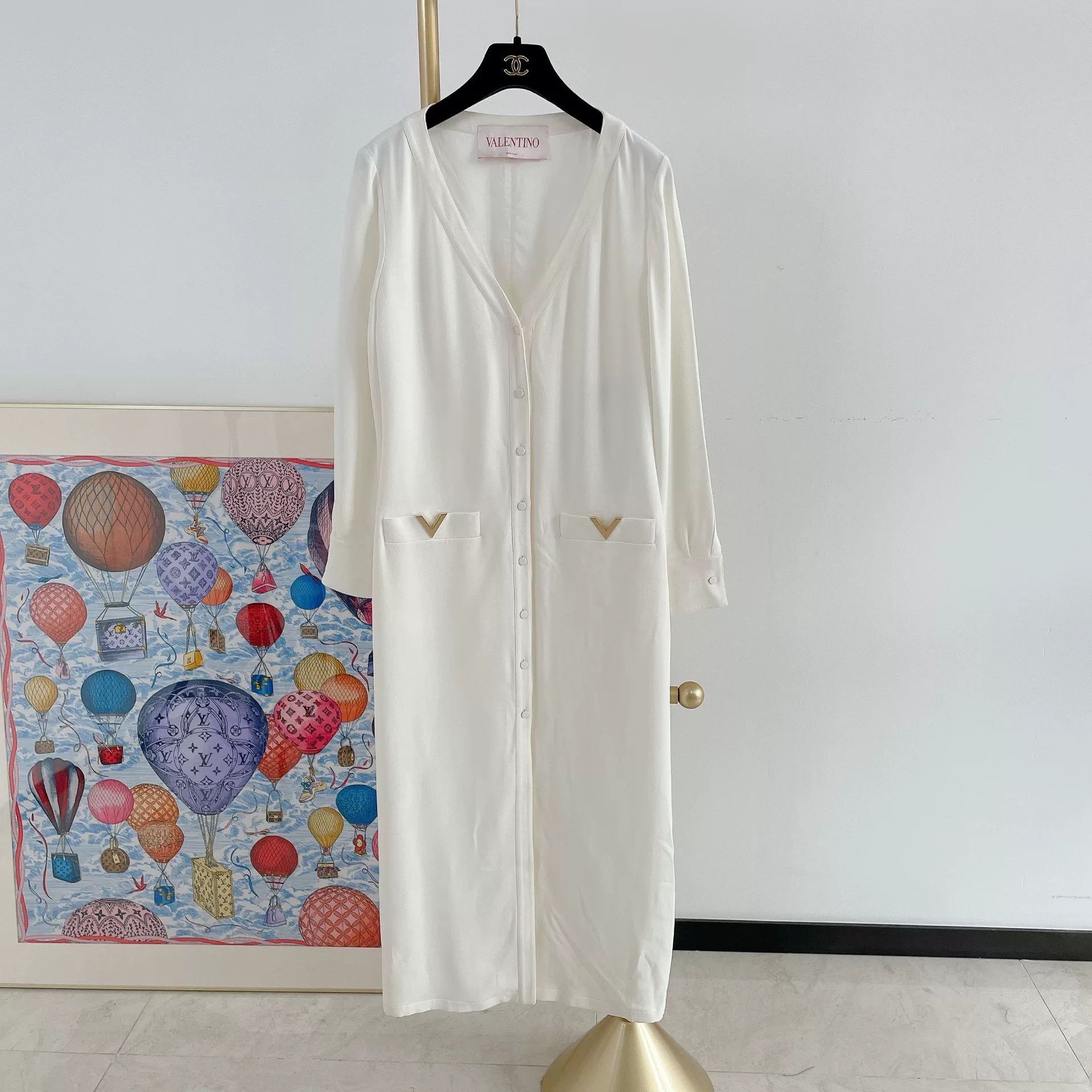Valentino Valentino Long Cardigan Coat Size US S / EU 44-46 / 1 - 2 Thumbnail