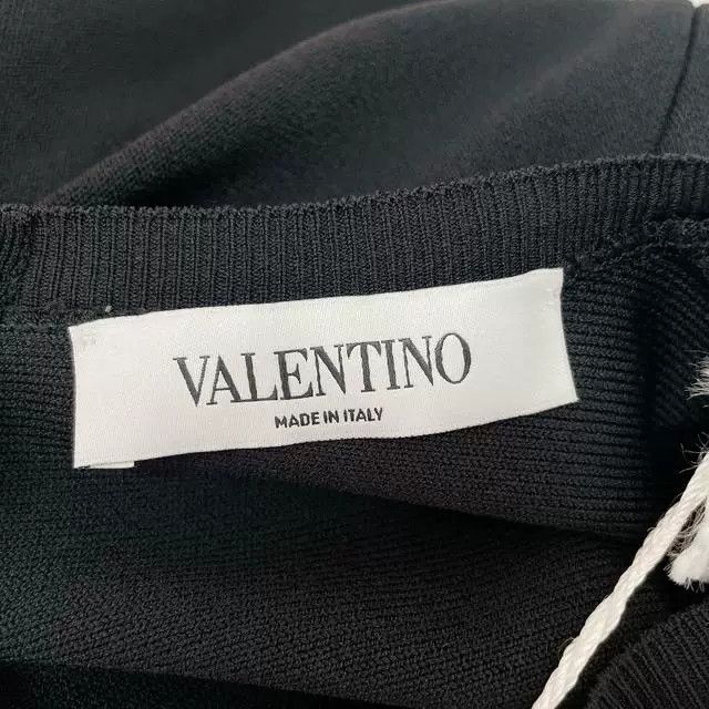 Valentino Valentino Black Crystal Knit Dress Size US S / EU 44-46 / 1 - 6 Thumbnail