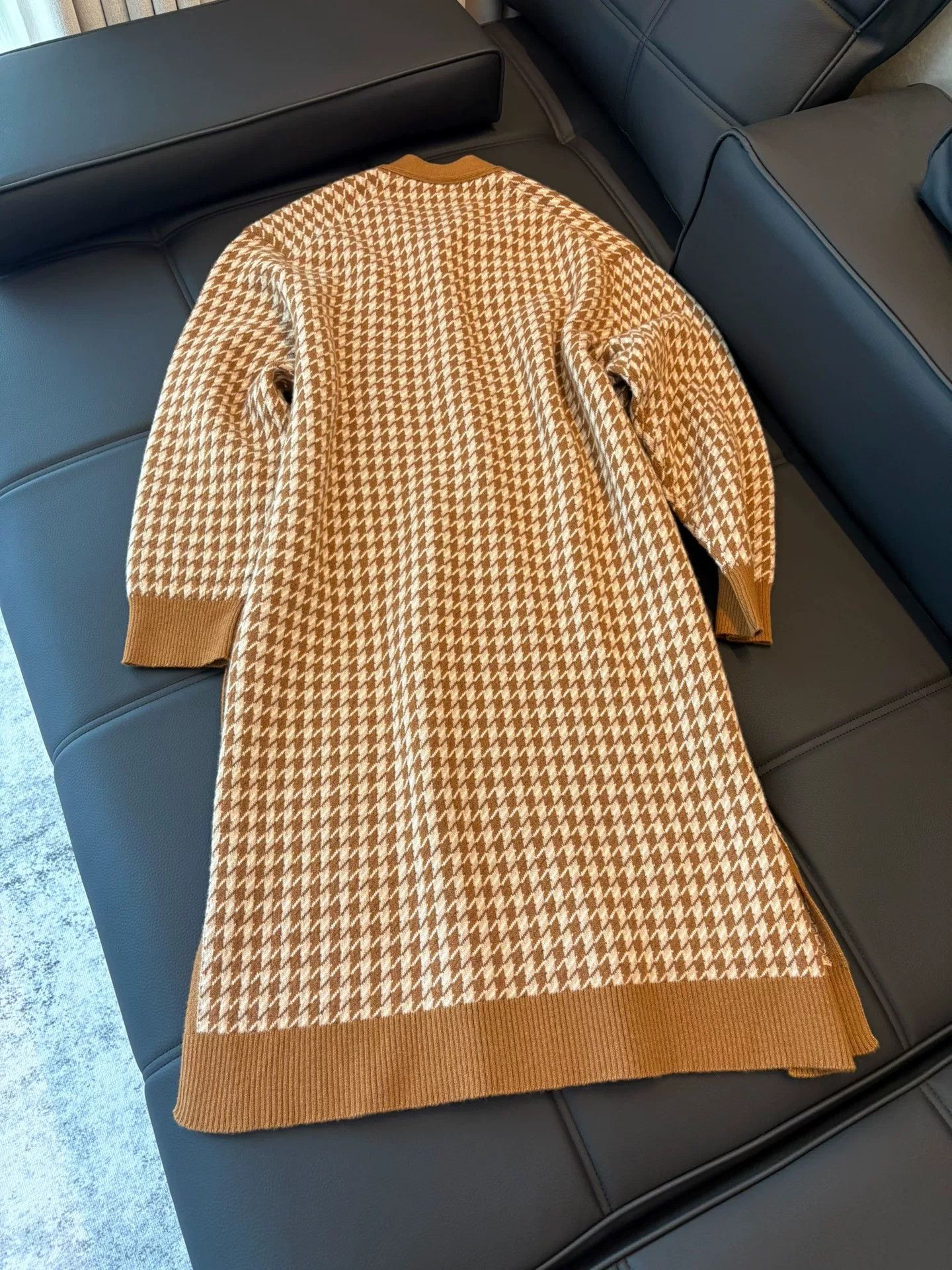 Hermes Hermes Checkered Knit Cardigan Size 34 Size US S / EU 44-46 / 1 - 4 Thumbnail