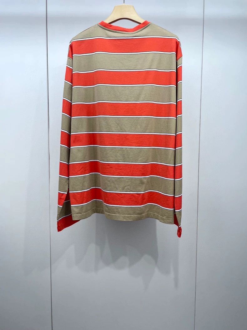 Miu Miu Miu Miu Colorblock Stripe Loose T-shirt Size US M / EU 48-50 / 2 - 2 Thumbnail