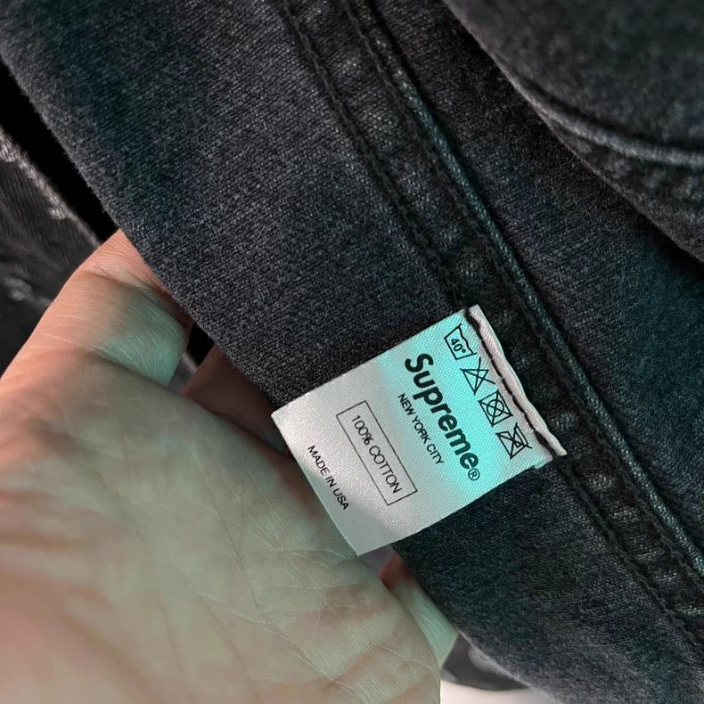 Supreme Supreme Fuck Denim Jacket L Size US L / EU 52-54 / 3 - 6 Thumbnail