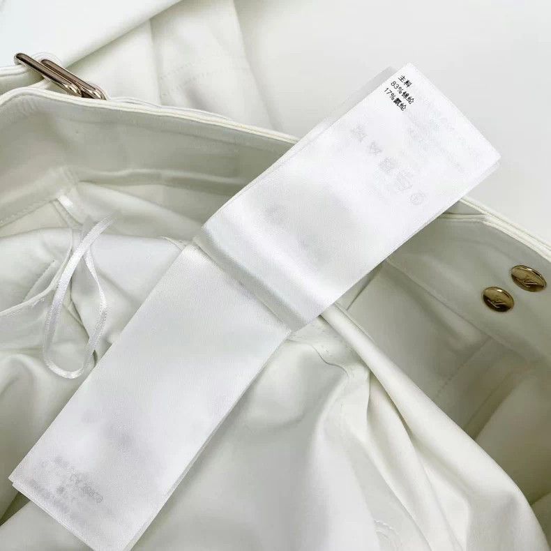 Louis Vuitton Louis Vuitton White Casual Pants 24SS Size US 36 / EU 52 - 6 Thumbnail