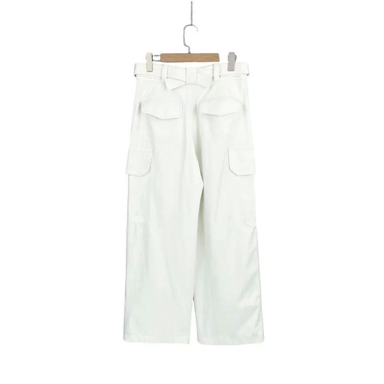 Louis Vuitton Louis Vuitton White Casual Pants 24SS Size US 36 / EU 52 - 2 Thumbnail