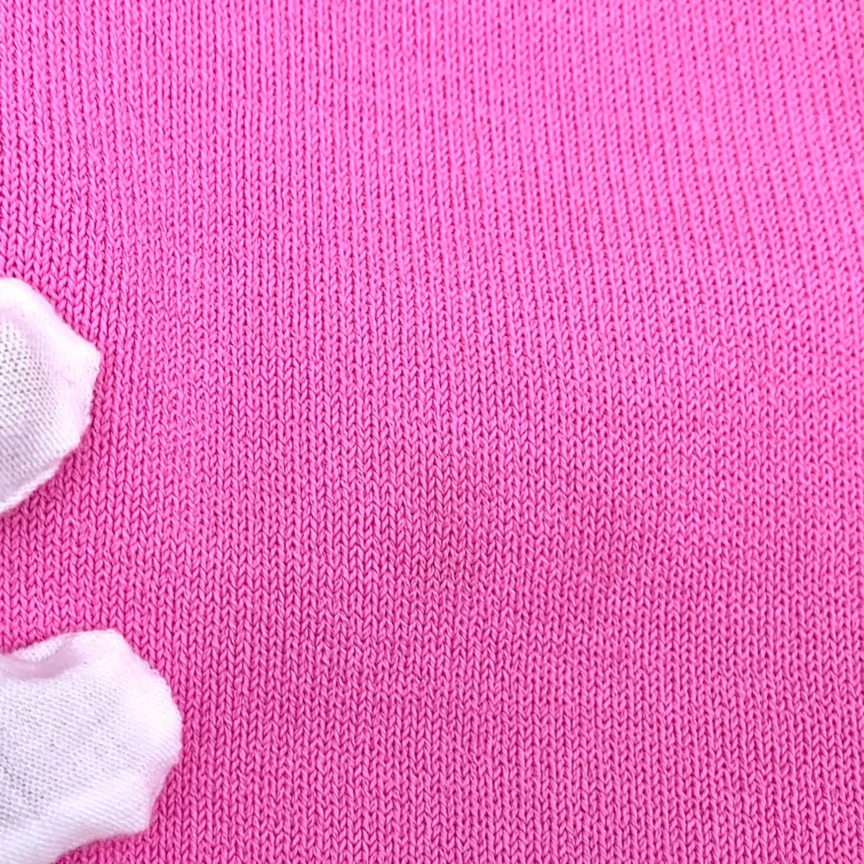 Miu Miu pink long sleeve knit polo shirt Size US S / EU 44-46 / 1 - 9 Thumbnail