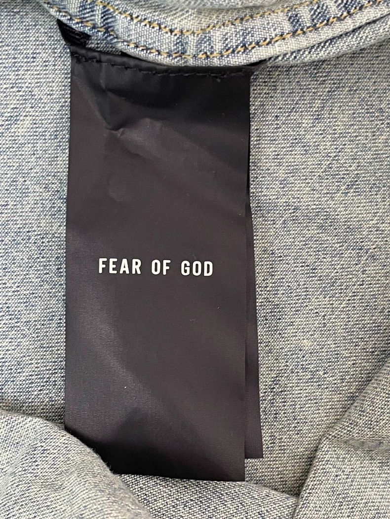 Fear of God Fear of God Season 6 OS Denim Jacket Size US S / EU 44-46 / 1 - 4 Thumbnail