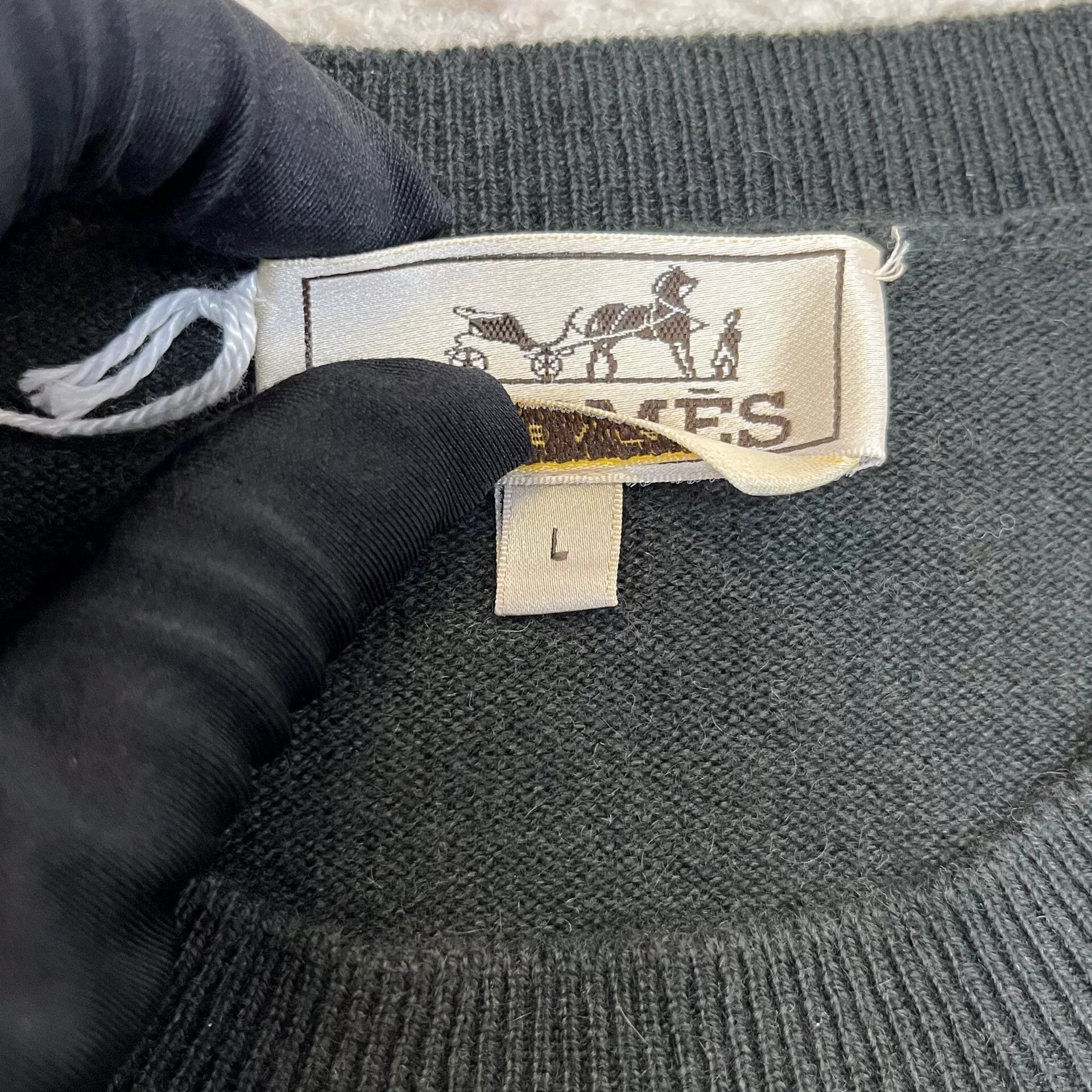 Hermes Hermès FW22 Animal Intarsia Cashmere Sweater Size US L / EU 52-54 / 3 - 4 Thumbnail